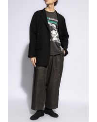 Yohji Yamamoto - Loose-fitting Linen Trousers, - Lyst