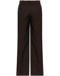 Acne Studios - Striped Pattern Trousers - Lyst