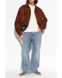 Balmain - Sweater With Snap Button Shoulder Fastening - Lyst