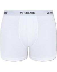 Vetements - Boxers With Logo - Lyst