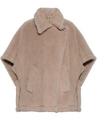 Max Mara - Wool Poncho 'Tebe' - Lyst