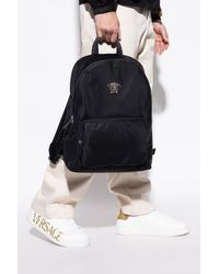 Versace - Backpack With An Application - Lyst