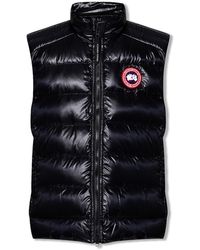 Canada Goose - Down Vest With Logo - Lyst