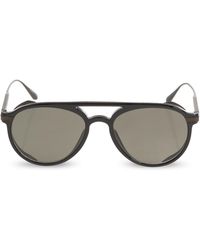 Linda Farrow - "Sutton" Sunglasses - Lyst