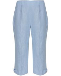 Posse - 'Harper' Linen Trousers - Lyst