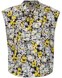 Marni - Floral Motif Top - Lyst