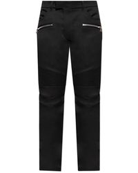 Balmain - Slim-Fit Stitched Wool Pants - Lyst