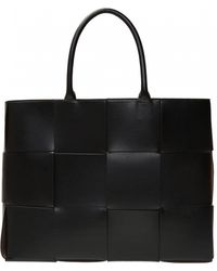 Bottega Veneta Intrecciato Tote - Black