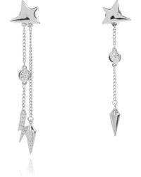 Zadig & Voltaire - Brass Earrings - Lyst