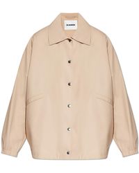Jil Sander - Loose-Fitting Cotton Jacket - Lyst
