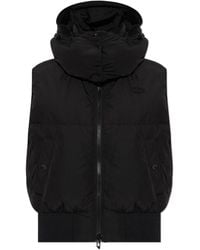 DIESEL - Quilted Vest 'W-Peyt-Ssl-New-Wd' - Lyst
