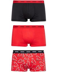 DIESEL - Three-Pack Of Boxers 'Damien-Gft-Utlt-3Pack' - Lyst