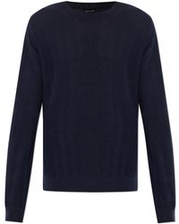 Giorgio Armani - Crew Neck Sweater - Lyst