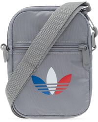 adidas Enamel Messenger Bag in Black for Men - Lyst