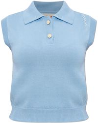 Marni - Vest With Collar, - Lyst
