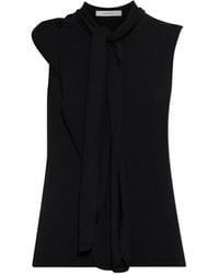 Lemaire - Vest With Asymmetric Fastening - Lyst