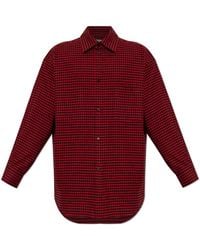 Balenciaga - Checked Pattern Shirt - Lyst