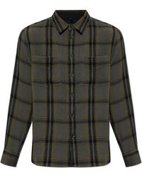Rag & Bone - Striped Shirt With A Check Pattern - Lyst