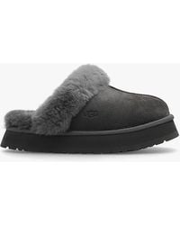 UGG - 'Disquette' Suede Mule Slippers - Lyst