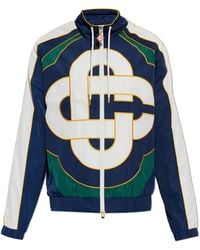 CASABLANCA - Jacket With Logo - Lyst