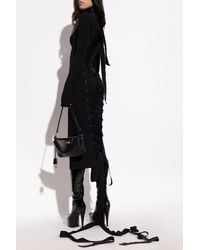 Balenciaga - Dress With Stand-Up Collar - Lyst