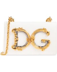Dolce & Gabbana - Dg Girls Leather Shoulder Bag - Lyst