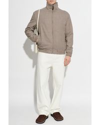 Etro - Quilted Jacket With A Check Pattern - Lyst