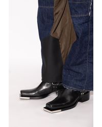 DSquared² - Leather Cowboy Boots - Lyst