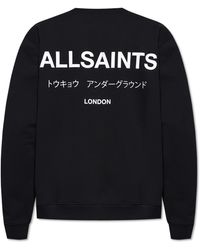 AllSaints - Sweatpants Raven - Lyst