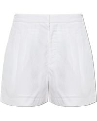Rag & Bone - Pleated Shorts - Lyst