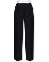 Alexander Wang - Pleat-Front Trousers - Lyst