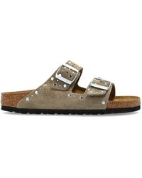 Birkenstock - 'Boston Riviet Border' Mules - Lyst