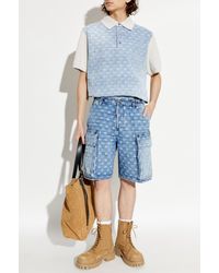 DSquared² - 'Cargo' Shorts With Monogram - Lyst