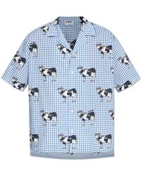 Moschino - Shirt With Animal Motif - Lyst