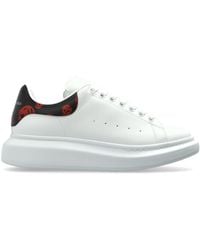 McQueen - Leather Sport Shoes With Logo - Lyst