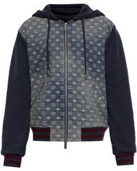 DSquared² - Cardigan Made Of Combined Fabrics - Lyst