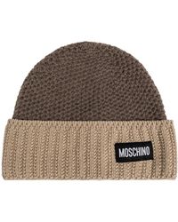 Moschino - Cap With Logo Patch - Lyst