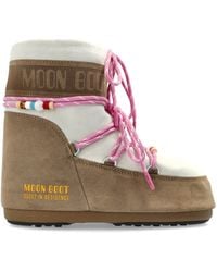 Moon Boot - Snow Boots 'X Gir Icon Low Suede Beads' - Lyst