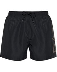 EA7 - Swim Shorts With Logo - Lyst