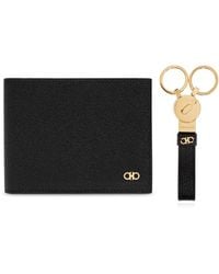 Ferragamo - Set: Wallet And Keychain - Lyst