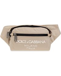 Dolce & Gabbana - Belt Bag With Logo - Lyst