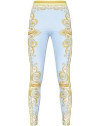 Versace - Printed Leggings - Lyst