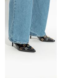 Kurt Geiger - Leather Heeled Ankle Boots "Kensington" - Lyst