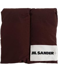 Jil Sander - Puffy Scarf With Logo - Lyst