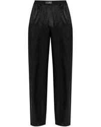 MM6 by Maison Margiela - Silk Underwear Trousers - Lyst
