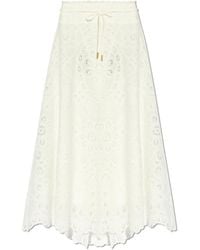 Zimmermann - Lace Skirt, - Lyst