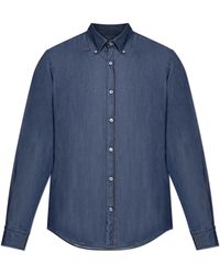 Paul & Shark - Denim Shirt With Pocket - Lyst