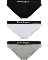 Palm Angels - Three-Pack Of Cotton Briefs - Lyst