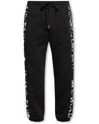 Versace - Printed Sweatpants - Lyst
