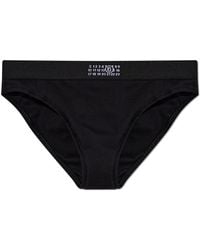 MM6 by Maison Margiela - Logo Bra - Lyst